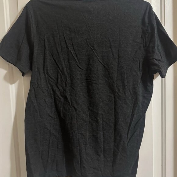 Goodfellow & Co Men's Grey Casual V-Neck T Shirt - Size Large - Picture 3 of 3